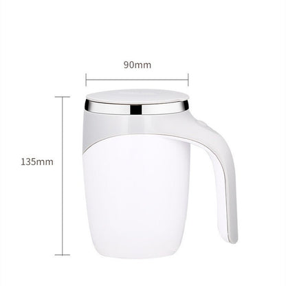 Rechargeable Model Automatic Stirring Cup Coffee Cup High Value Electric Stirring Cup Lazy Milkshake Rotating Magnetic Water Cup - MEDIJIX