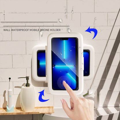 Shower Phone Box Bathroom Waterproof Phone Case Seal Protection Touch Screen Mobile Phone Holder For Kitchen Handsfree Gadget - MEDIJIX