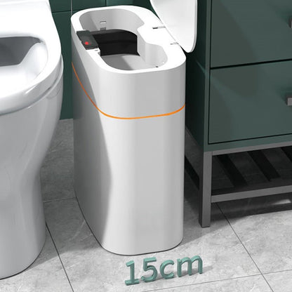 Smart Trash Can With Lid For Bedroom And Living Room Kitchen Storage Box Trash Can Induction Small Car Box Automatic Smart Dustbin Smart Trash Bin - MEDIJIX