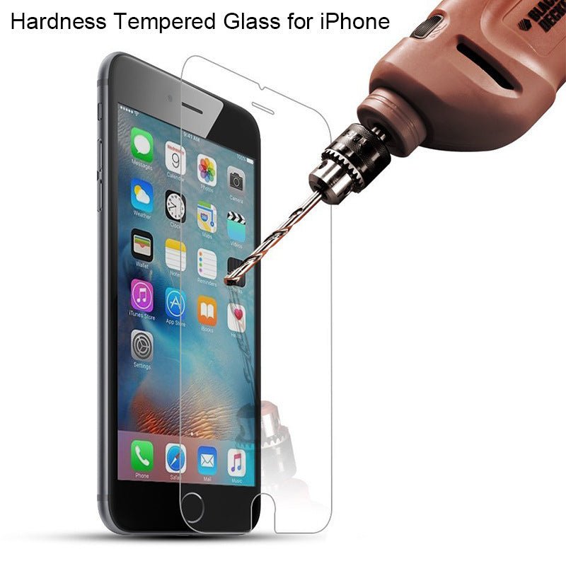 Tempered Glass Screen Protector Front Film iphone - MEDIJIX