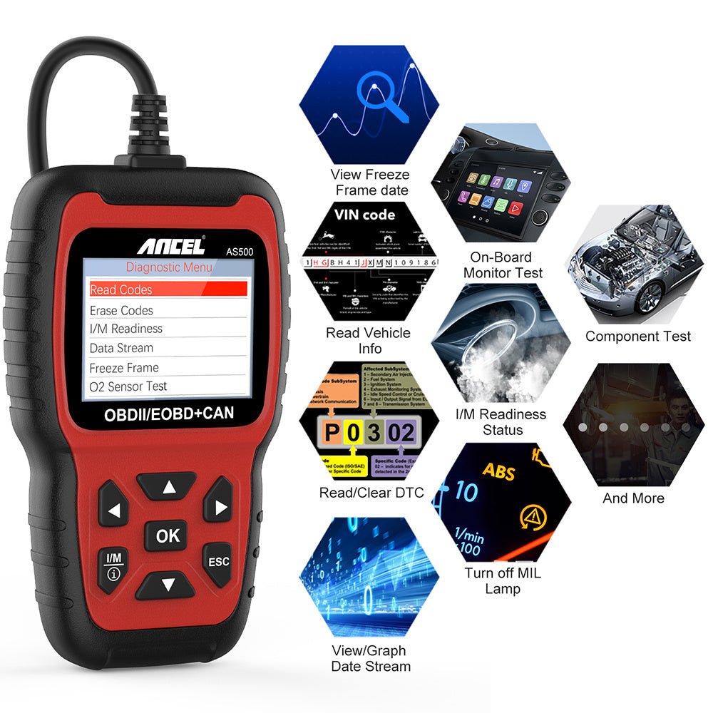 Use Professional Car Scanner Engine Diagnostic Tool Code Reader Multi - language - MEDIJIX