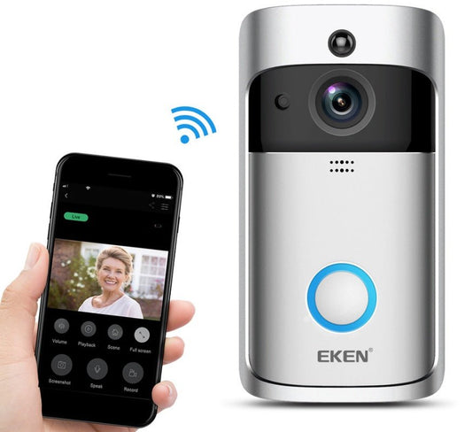 Video Doorbell Smart Wireless WiFi Security Door Bell - MEDIJIX