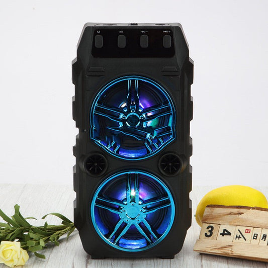 Wireless Bluetooth Speaker Dual Speakers Outdoor Portable Loud Speaker - MEDIJIX