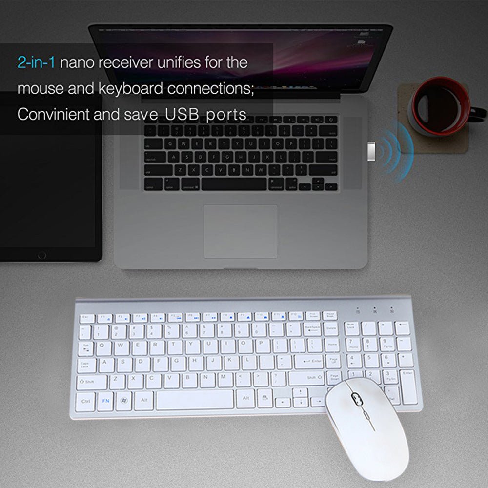 Wireless Keyboard And Mouse For Business Office - MEDIJIX